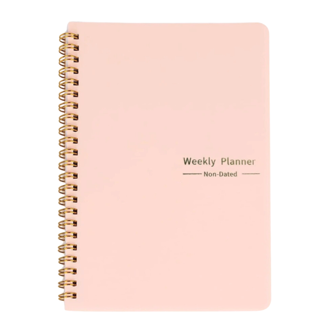 A5 Undated Habit Tracker & Weekly Planner Journa