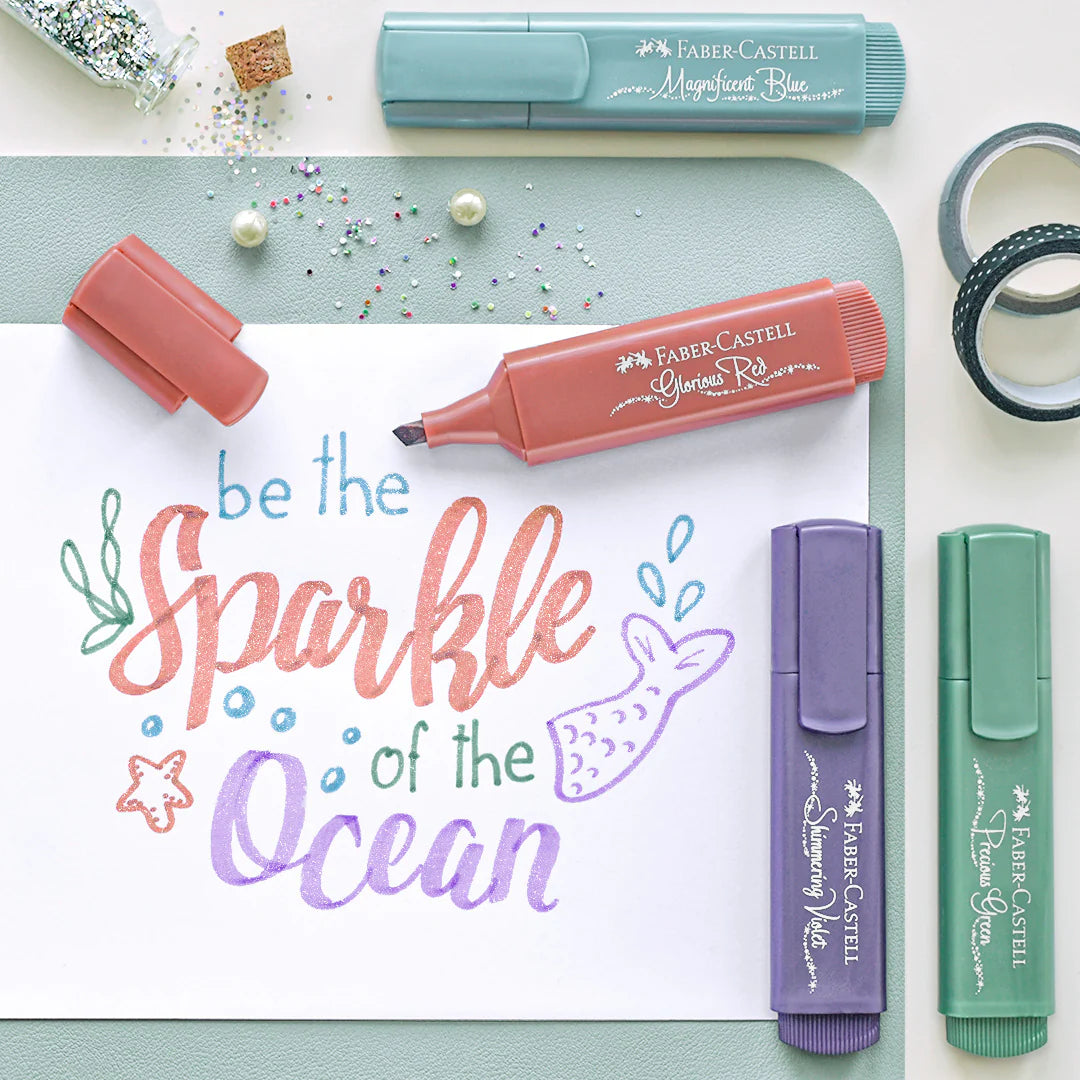 FABER-CASTELL TEXTLINERS - METALLIC SETS