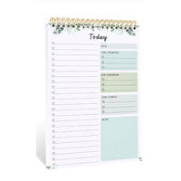 Undated Daily Planner & To-Do List Notepad