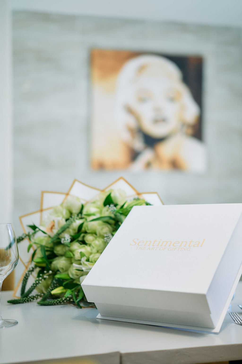Large Luxe Box - White