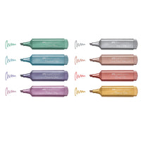 FABER-CASTELL TEXTLINERS - METALLIC SETS