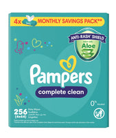 Pampers Baby Wipes Complete Clean, Fresh 4's - 4x64