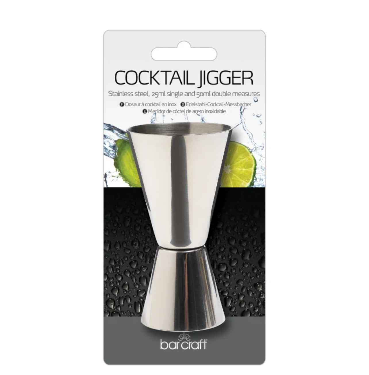 BarCraft Stainless Steel Double Jigger