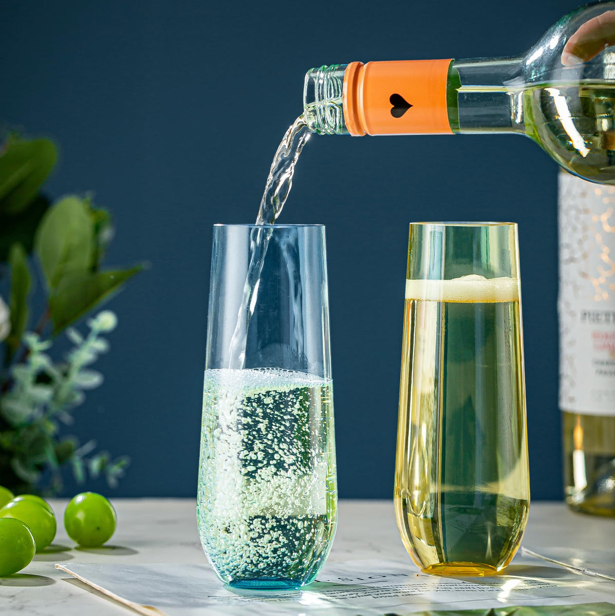 Stemless Champagne Flute