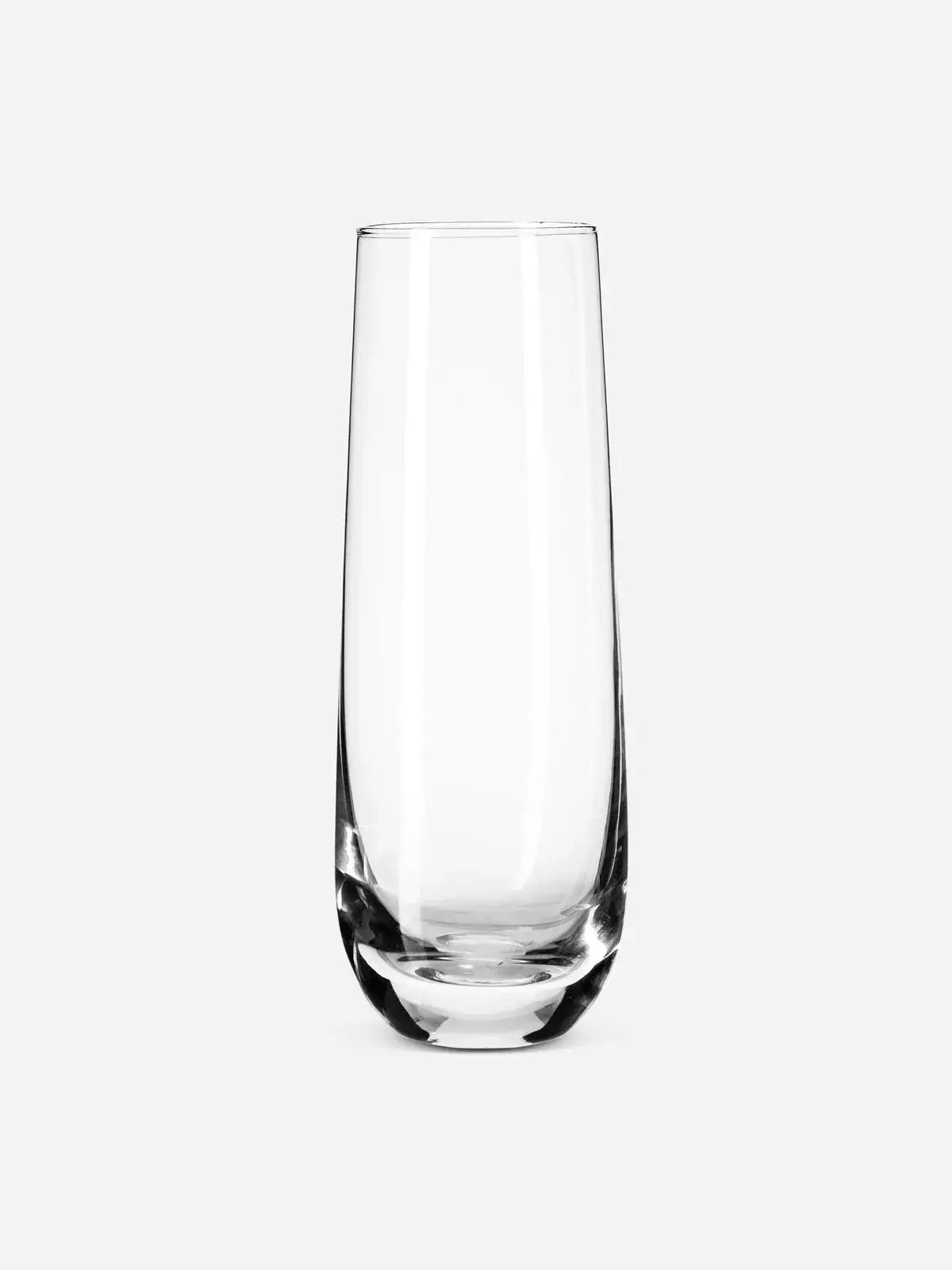 Stemless Champagne Glass Set Of 4 showcasing modern and elegant design perfect for any celebration.