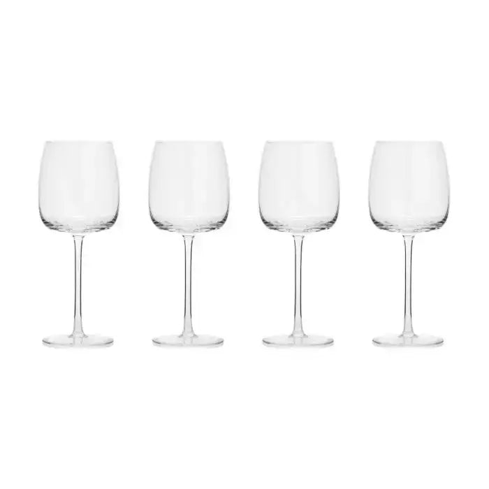Ripple Wine Glass Set Of 4 - elegant hand-finished glasses perfect for red and white wine.