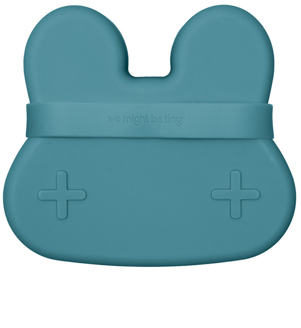 We Might Be Tiny Bunny Snackie® Silicone Snack Box for Kids