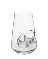 The Best Invention Cooler Tumblers, Set of 2 featuring a unique design with ice cubes inside.