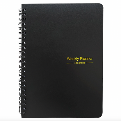 A5 Undated Habit Tracker & Weekly Planner Journa