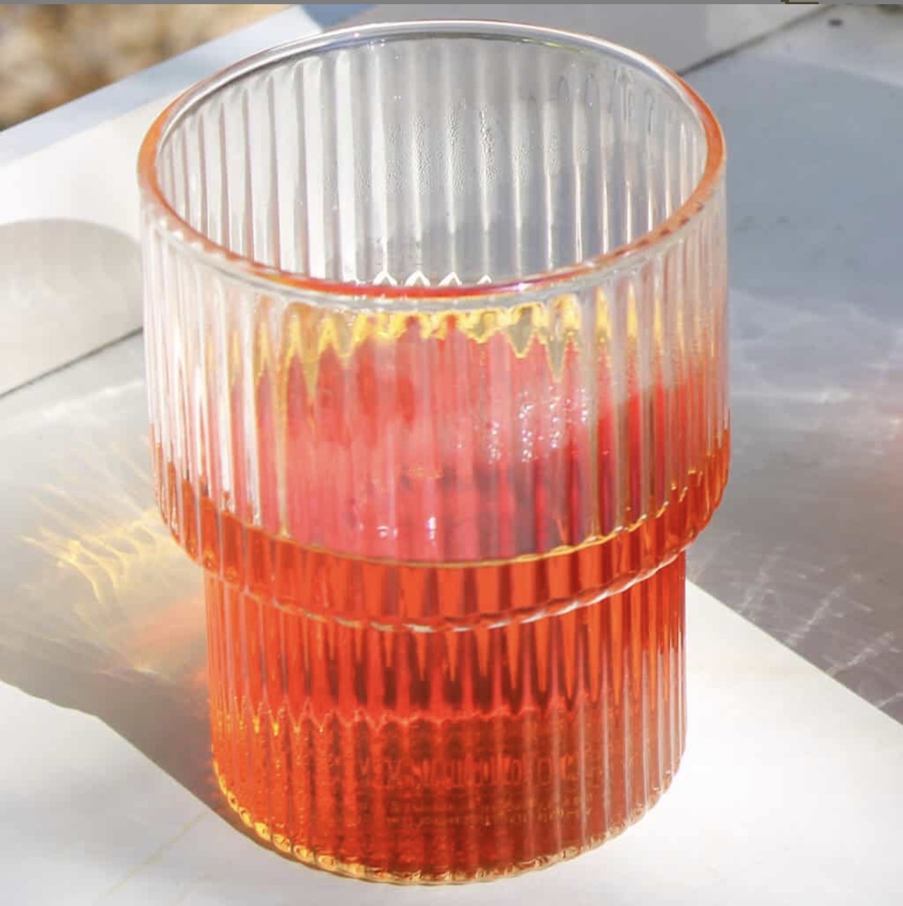 Drinking Glass – Fluted (350ml)