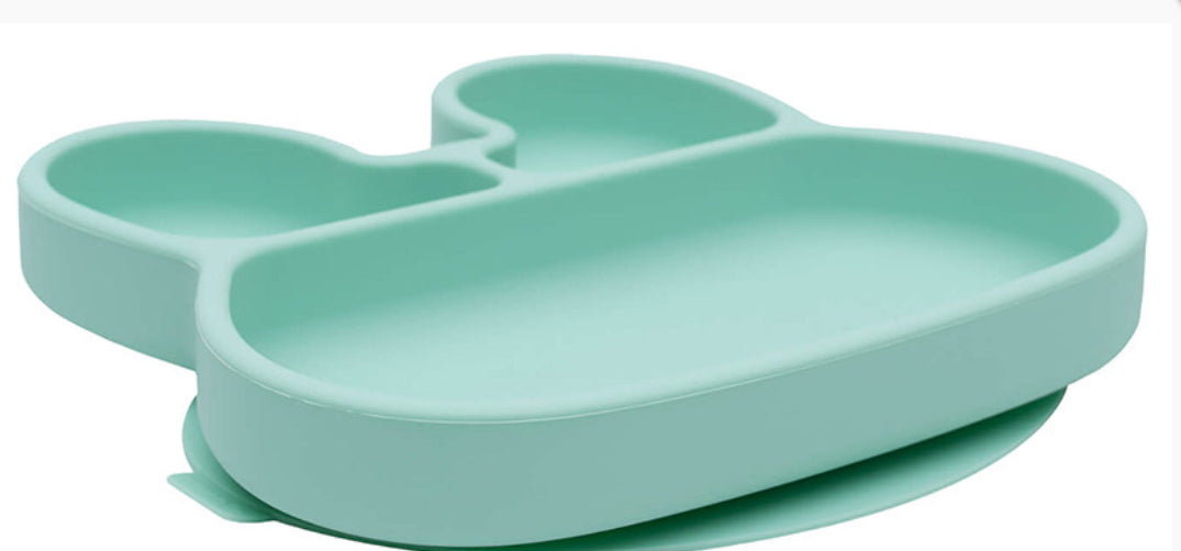 We Might Be Tiny Bunny Silicone Suction Plate