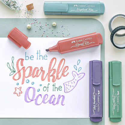 FABER-CASTELL TEXTLINERS - METALLIC SETS