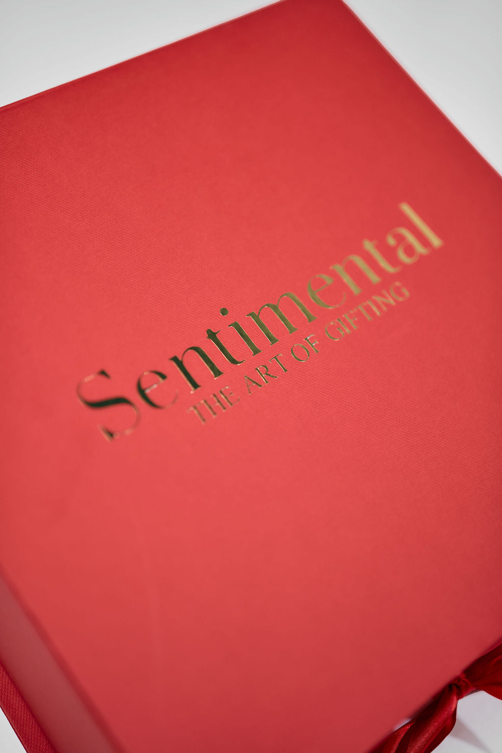 Large Luxe Box - Red