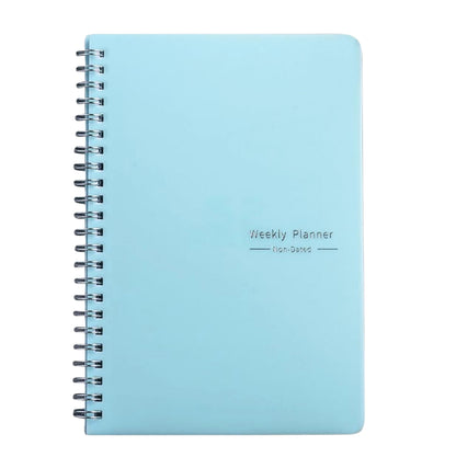 A5 Undated Habit Tracker & Weekly Planner Journa