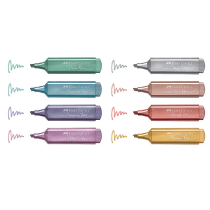 FABER-CASTELL TEXTLINERS - METALLIC SETS