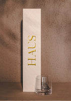 Celebration Tumbler Glass Set of 4 in Clear - Haus
