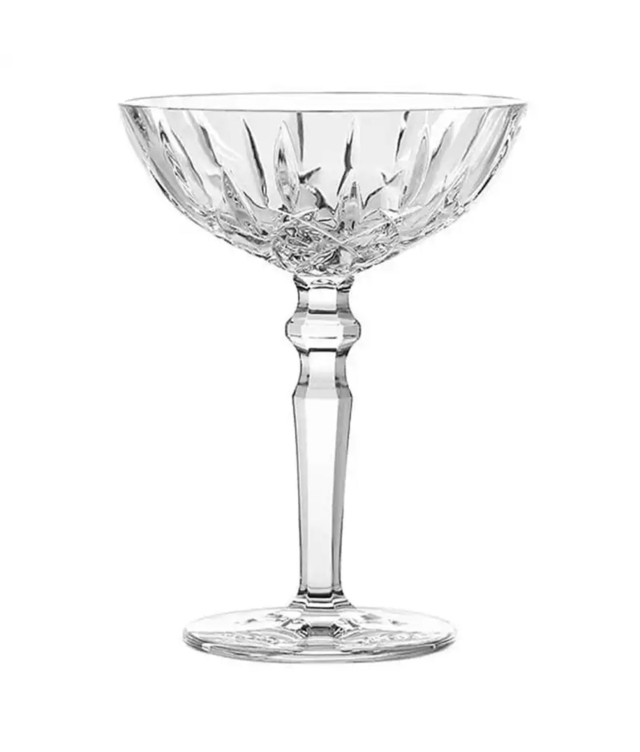 Nachtmann Lead-Free Crystal Noblesse Champagne Cocktail Glasses, Set of 2