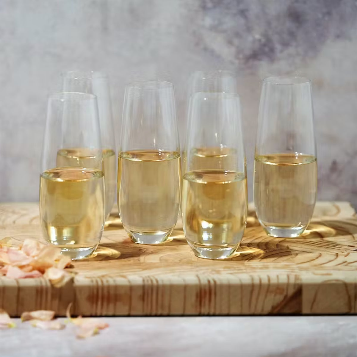 Stemless Champagne Flute