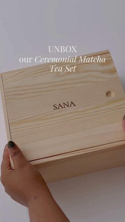 SANA Ceremonial Matcha Tea Set
